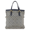 LOUIS VUITTON Monogram Mini Françoise Tote Bag 2way Blue M92208 LV Auth 151081-2