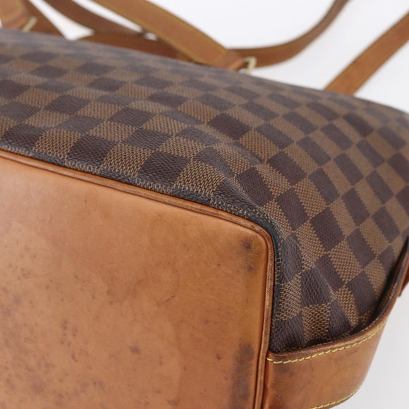 LOUIS VUITTON Damier Ebene Colombine Bag 100th anniversary N99037 LV Auth 151083
