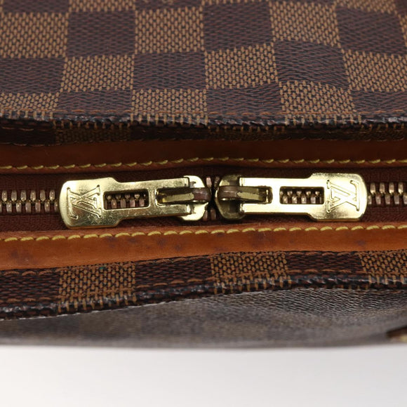 LOUIS VUITTON Damier Ebene Colombine Bag 100th anniversary N99037 LV Auth 151083