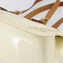 LOUIS VUITTON Monogram Vernis Rosewood Avenue Hand Bag Perle M93508 Auth 151084-16