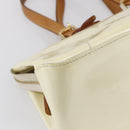 LOUIS VUITTON Monogram Vernis Rosewood Avenue Hand Bag Perle M93508 Auth 151084-9