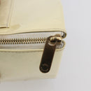 LOUIS VUITTON Monogram Vernis Rosewood Avenue Hand Bag Perle M93508 Auth 151084-10