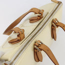 LOUIS VUITTON Monogram Vernis Rosewood Avenue Hand Bag Perle M93508 Auth 151084-6