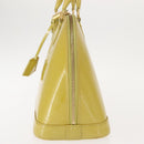 LOUIS VUITTON Monogram Vernis Alma PM Bag Veil Amplession M91615 Auth 151085-3