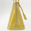 LOUIS VUITTON Monogram Vernis Alma PM Bag Veil Amplession M91615 Auth 151085-4