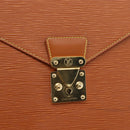 LOUIS VUITTON Epi Serviette Conseiller Zipangu Gold M54428 LV Auth 151087-17