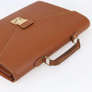 LOUIS VUITTON Epi Serviette Conseiller Zipangu Gold M54428 LV Auth 151087-6