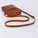 LOUIS VUITTON Epi Danube Shoulder Bag Brown M51694 LV Auth 151088-7