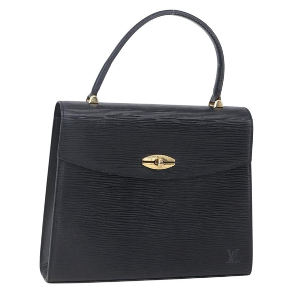 LOUIS VUITTON Epi Malesherbes Hand Bag Black M52372 LV Auth 151089