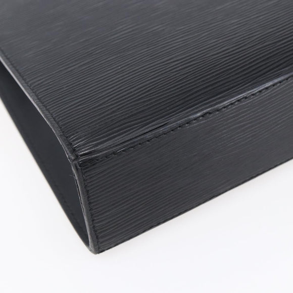 LOUIS VUITTON Epi Malesherbes Hand Bag Black M52372 LV Auth 151089