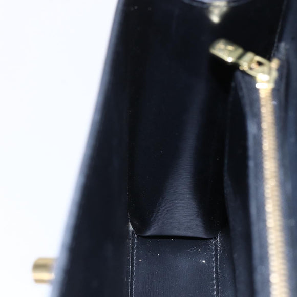 LOUIS VUITTON Epi Malesherbes Hand Bag Black M52372 LV Auth 151089