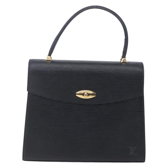 LOUIS VUITTON Epi Malesherbes Hand Bag Black M52372 LV Auth 151089