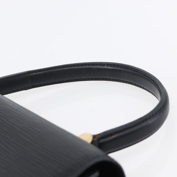 LOUIS VUITTON Epi Malesherbes Hand Bag Black M52372 LV Auth 151089