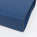 LOUIS VUITTON Epi Malesherbes Hand Bag Blue M52375 LV Auth 151090-16