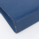 LOUIS VUITTON Epi Malesherbes Hand Bag Blue M52375 LV Auth 151090-9