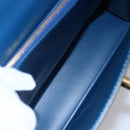 LOUIS VUITTON Epi Malesherbes Hand Bag Blue M52375 LV Auth 151090-10