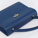 LOUIS VUITTON Epi Malesherbes Hand Bag Blue M52375 LV Auth 151090-6