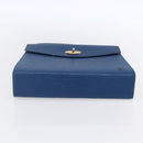 LOUIS VUITTON Epi Malesherbes Hand Bag Blue M52375 LV Auth 151090-5