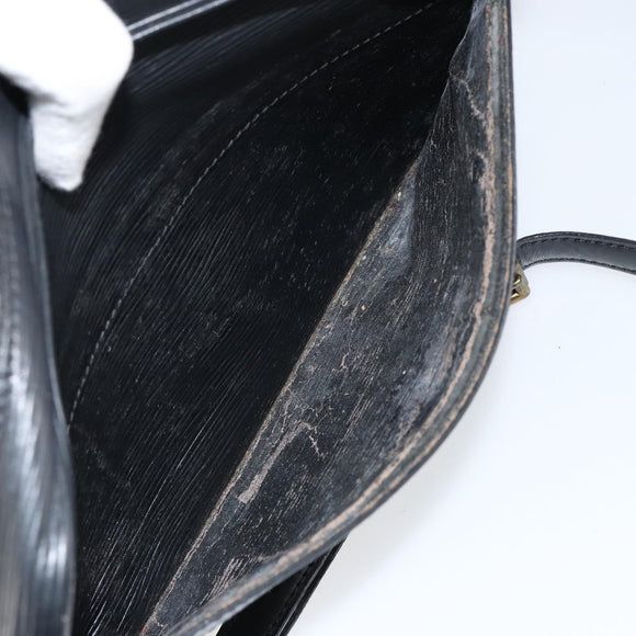 LOUIS VUITTON Epi Trocadero 27 Shoulder Bag Black M52312 LV Auth 151092