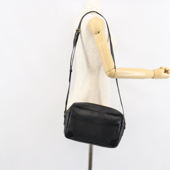 LOUIS VUITTON Epi Trocadero 27 Shoulder Bag Black M52312 LV Auth 151092