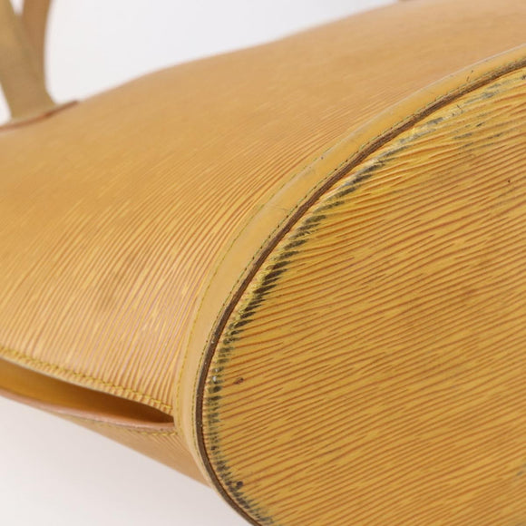 LOUIS VUITTON Epi Saint Jacques Shopping Shoulder Bag Yellow M52269 Auth 151094