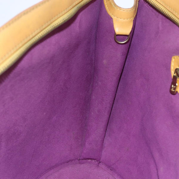 LOUIS VUITTON Epi Saint Jacques Shopping Shoulder Bag Yellow M52269 Auth 151094