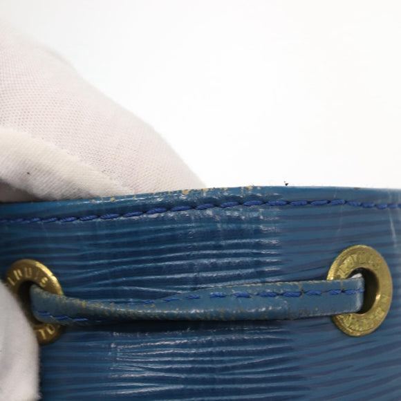 LOUIS VUITTON Epi Noe Shoulder Bag Toledo Blue M44005 LV Auth 151095