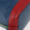 LOUIS VUITTON Epi Tricolor Noe Shoulder Bag Blue Red Green M44082 LV Auth 151096-16
