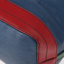 LOUIS VUITTON Epi Tricolor Noe Shoulder Bag Blue Red Green M44082 LV Auth 151096-17