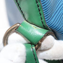 LOUIS VUITTON Epi Tricolor Noe Shoulder Bag Blue Red Green M44082 LV Auth 151096-12