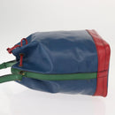 LOUIS VUITTON Epi Tricolor Noe Shoulder Bag Blue Red Green M44082 LV Auth 151096-5