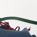 LOUIS VUITTON Epi Tricolor Noe Shoulder Bag Blue Red Green M44082 LV Auth 151096-14