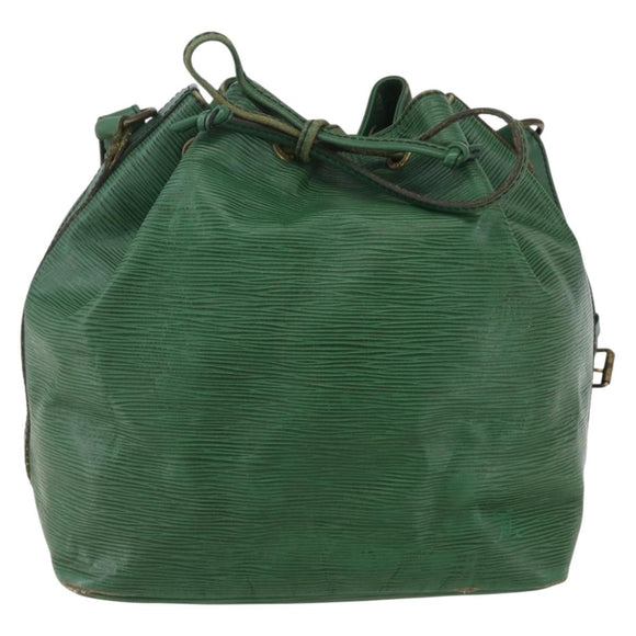 LOUIS VUITTON Epi Petit Noe Shoulder Bag Green M44104 LV Auth 151097