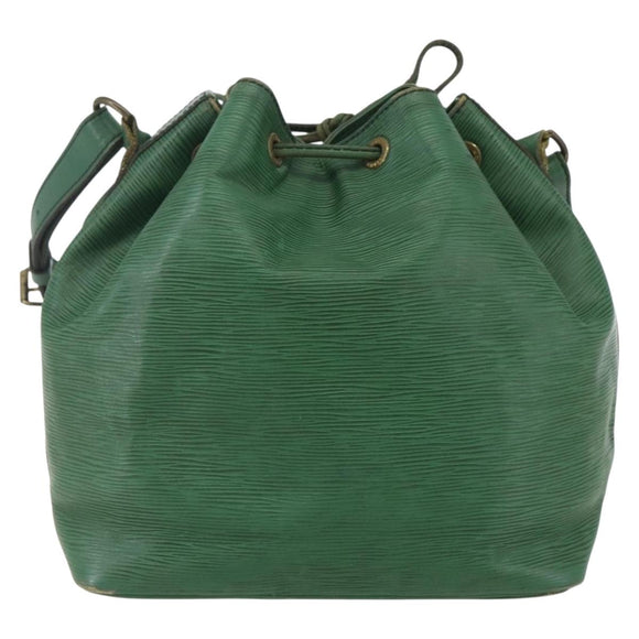 LOUIS VUITTON Epi Petit Noe Shoulder Bag Green M44104 LV Auth 151097