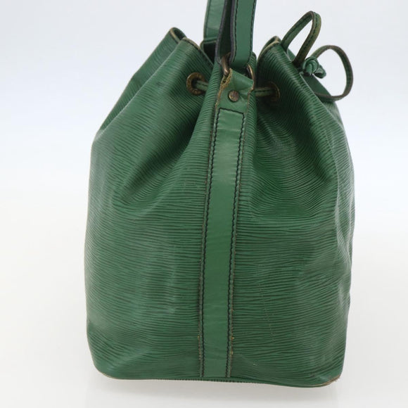 LOUIS VUITTON Epi Petit Noe Shoulder Bag Green M44104 LV Auth 151097