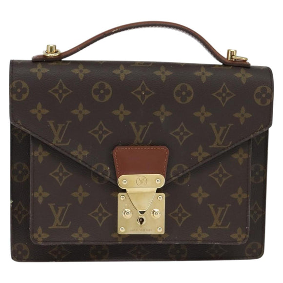 LOUIS VUITTON Monogram Monceau 26 Shoulder Bag M51187 LV Auth 151103