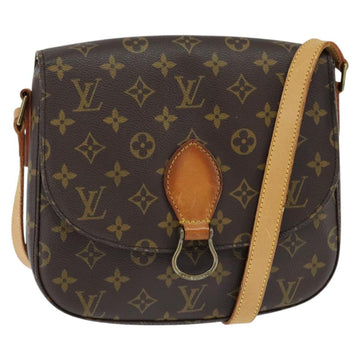 LOUIS VUITTON Monogram Saint Cloud GM Shoulder Bag M51242 LV Auth 151108