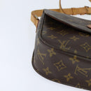 LOUIS VUITTON Monogram Saint Cloud GM Shoulder Bag M51242 LV Auth 151108-14
