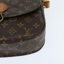 LOUIS VUITTON Monogram Saint Cloud GM Shoulder Bag M51242 LV Auth 151108-15
