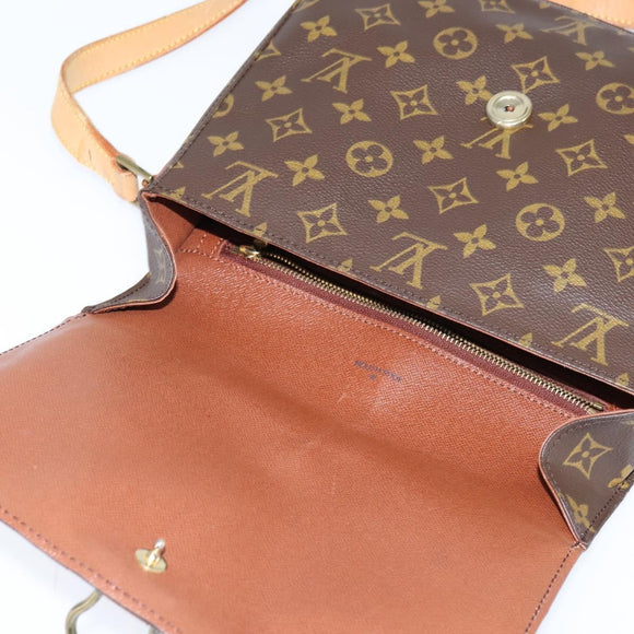 LOUIS VUITTON Monogram Saint Cloud GM Shoulder Bag M51242 LV Auth 151108