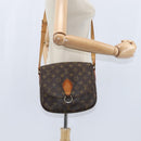 LOUIS VUITTON Monogram Saint Cloud GM Shoulder Bag M51242 LV Auth 151108-24
