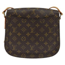 LOUIS VUITTON Monogram Saint Cloud GM Shoulder Bag M51242 LV Auth 151108-2