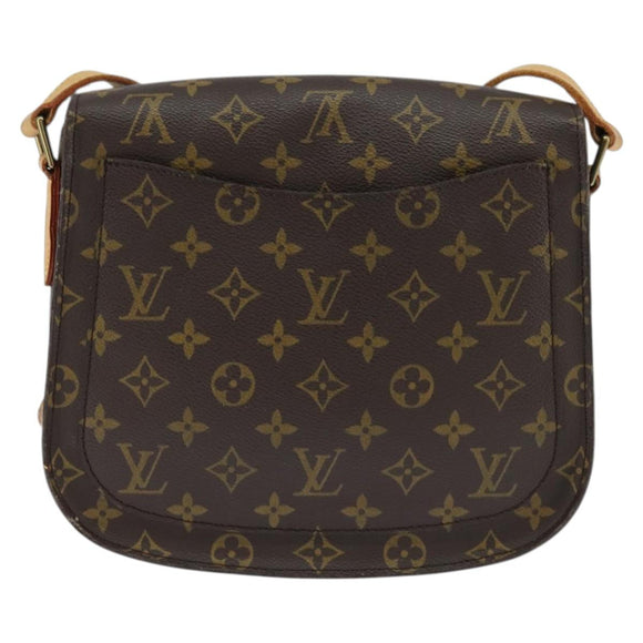 LOUIS VUITTON Monogram Saint Cloud GM Shoulder Bag M51242 LV Auth 151108