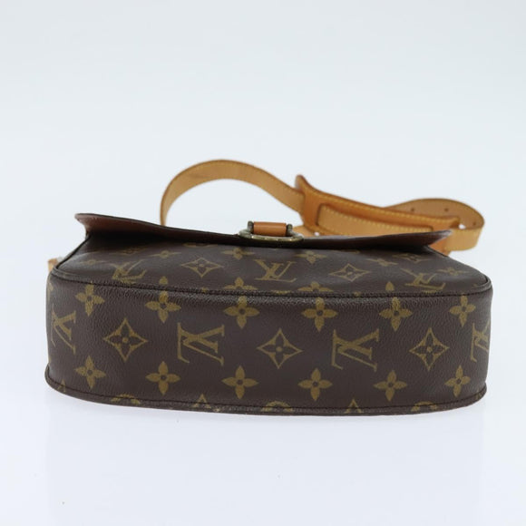 LOUIS VUITTON Monogram Saint Cloud GM Shoulder Bag M51242 LV Auth 151108