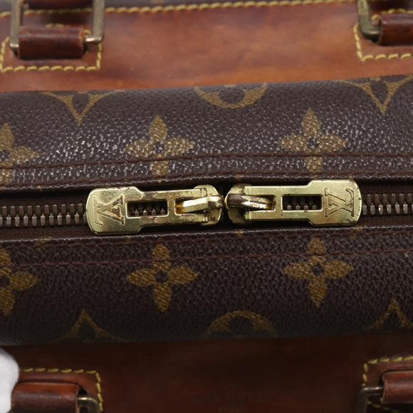 LOUIS VUITTON Monogram Deauville Hand Bag M47270 LV Auth 151113