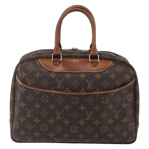 LOUIS VUITTON Monogram Deauville Hand Bag M47270 LV Auth 151113