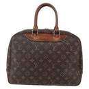 LOUIS VUITTON Monogram Deauville Hand Bag M47270 LV Auth 151113-3