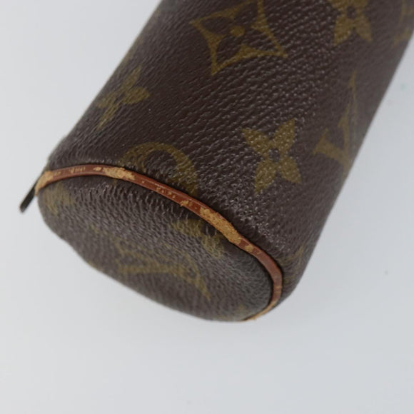 LOUIS VUITTON Monogram Papillon Pouch LV Auth 151116