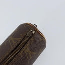 LOUIS VUITTON Monogram Papillon Pouch LV Auth 151116-17