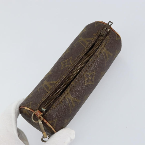 LOUIS VUITTON Monogram Papillon Pouch LV Auth 151116